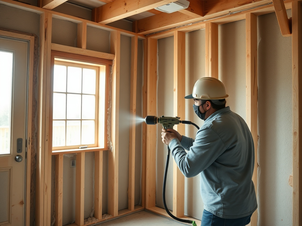 Wall Spray Foam Insulation
